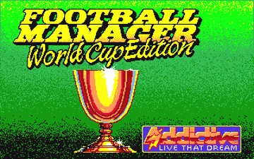 Football Manager - World Cup Edition screen shot title